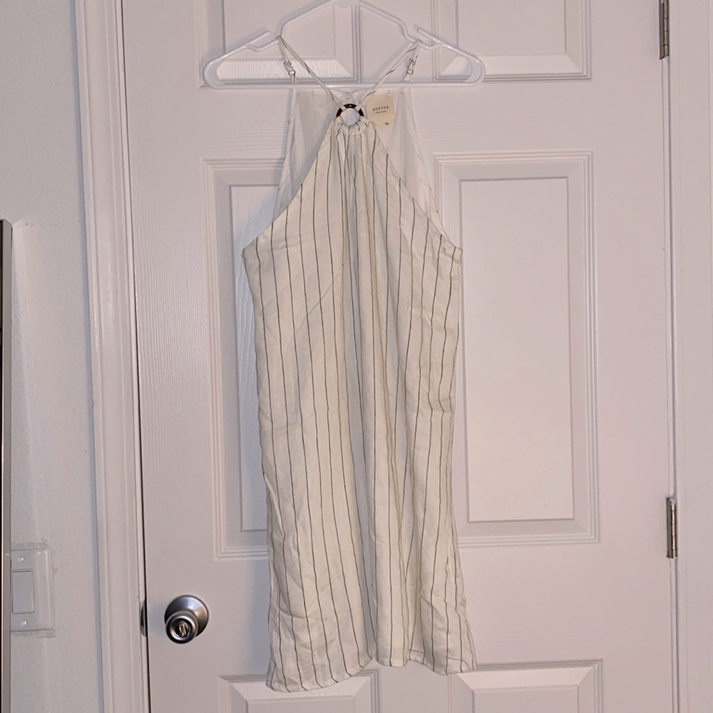 Stripped beach dress